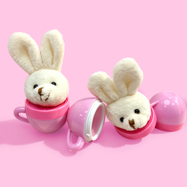 ウサギのぬいぐるみリップグロス