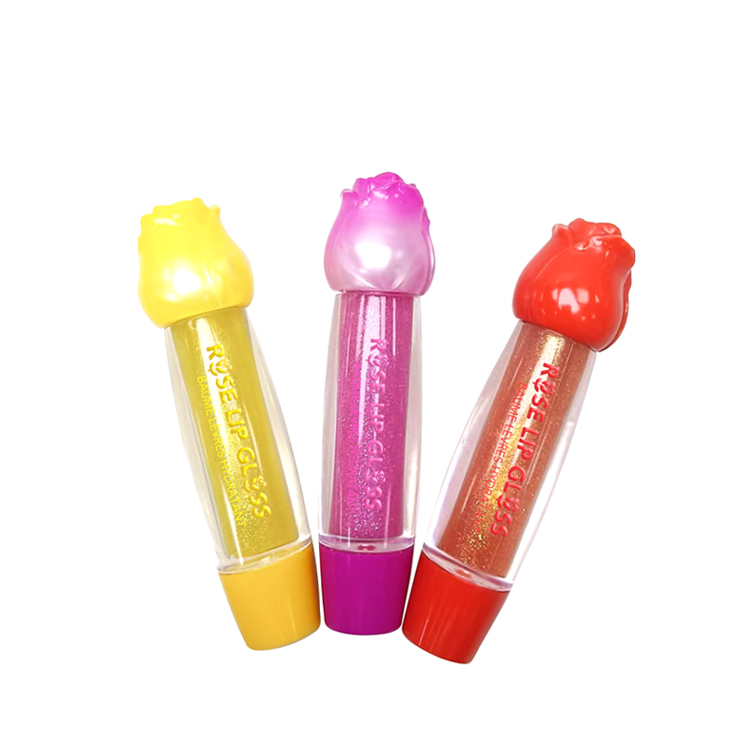 花の形の保湿リップグロスモデル：C2150-7