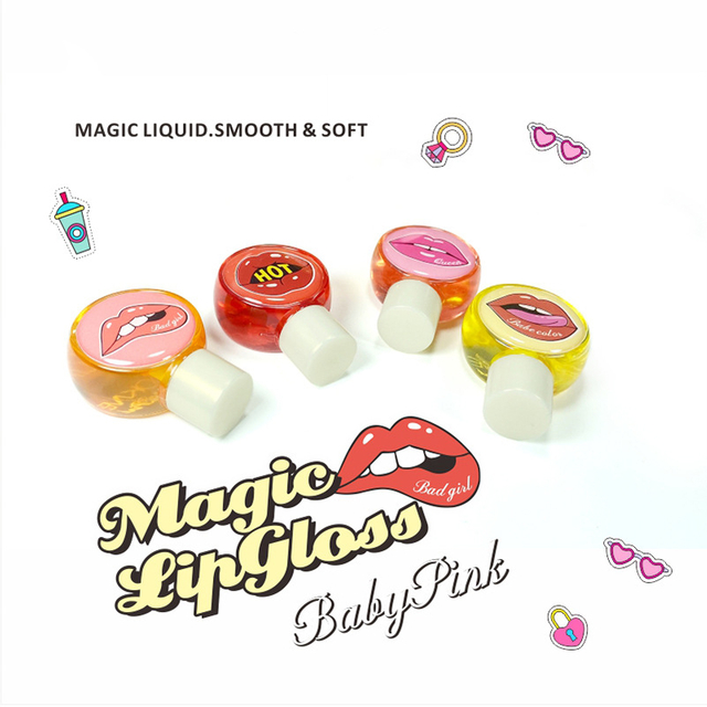 4色温度変化リップオイル LK42L