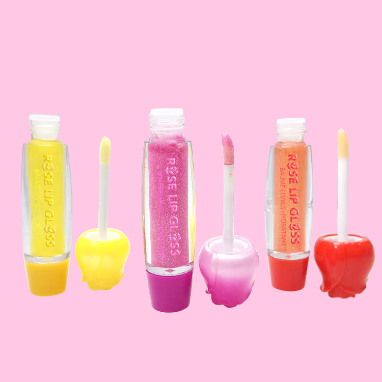 花の形の保湿リップグロスモデル：C2150-7