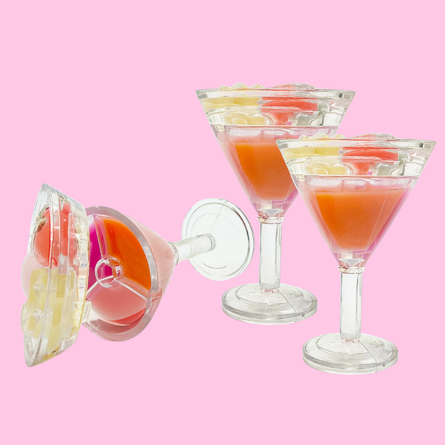 DIY ジュースカップ口紅リップゼリー