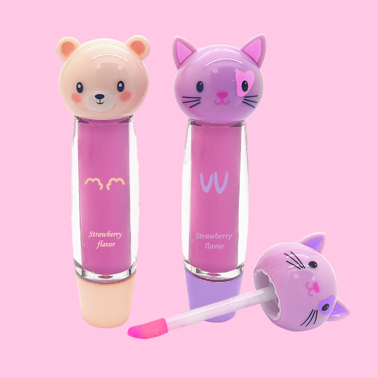 かわいい動物型のフルーツリップグロス C2150