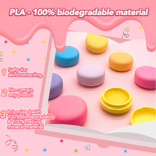  環境保護素材マカロンリップクリーム C1161-2