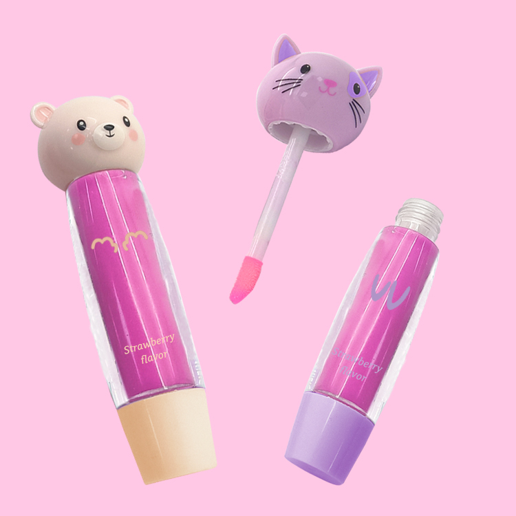 かわいい動物型のフルーツリップグロス C2150