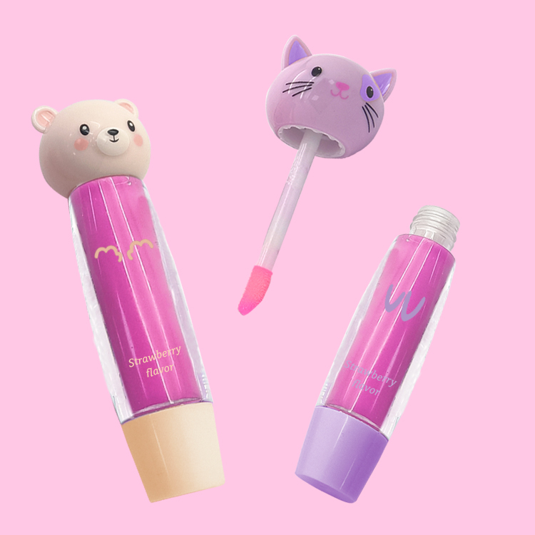 かわいい動物型のフルーツリップグロス C2150
