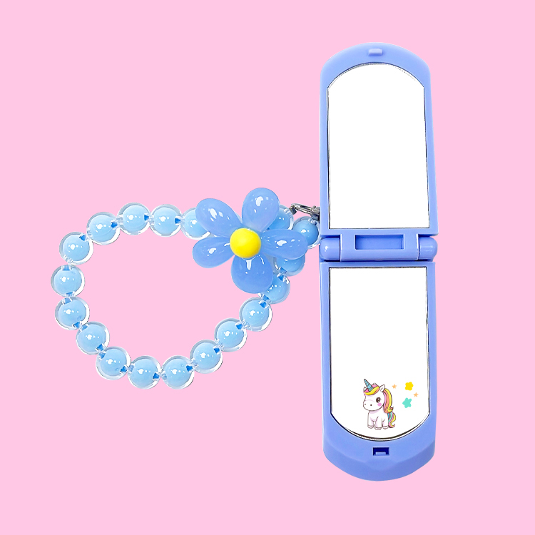 携帯電話スタイルの両面メイクアップミラーモデル：C1223 