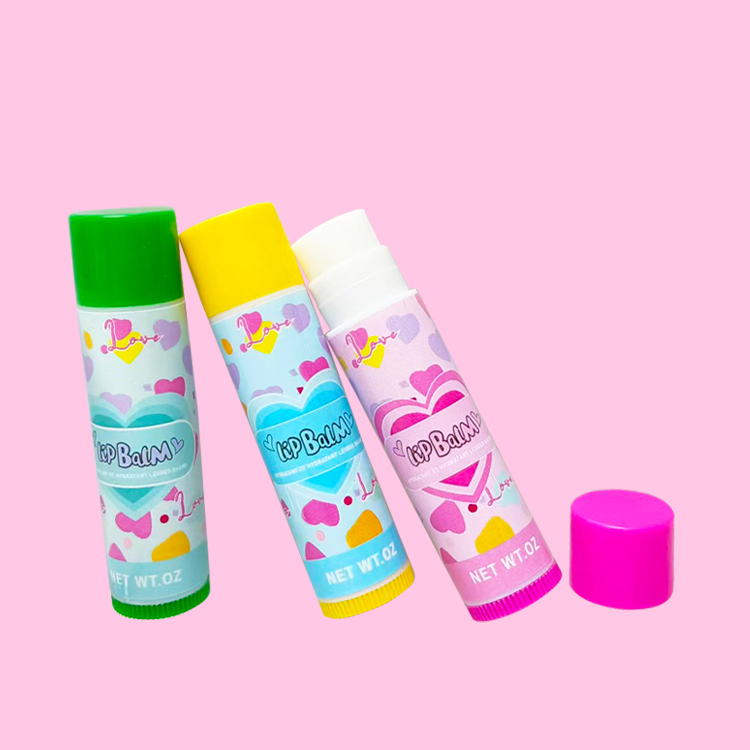 Chapstick Balmは、カラフルなリップクリーム3PC/セットモデルC2131を保湿します