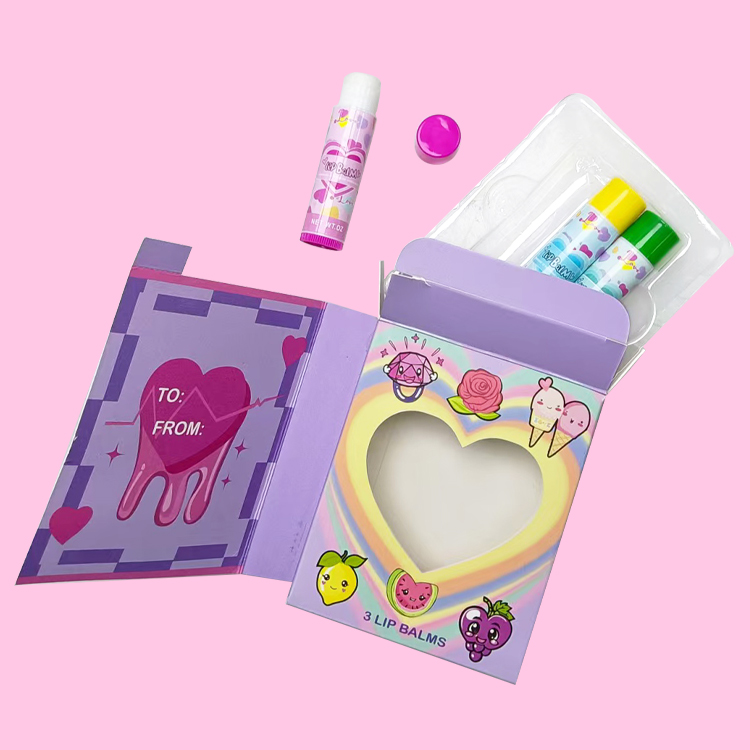 Chapstick Balmは、カラフルなリップクリーム3PC/セットモデルC2131を保湿します