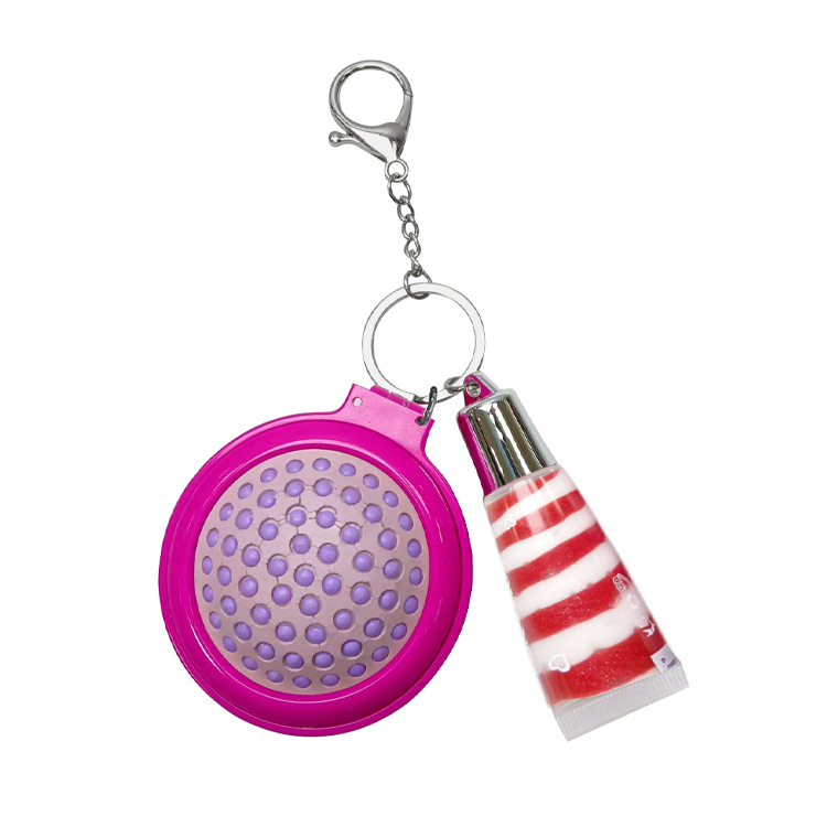 エアマットマッサージコーム +キーチェーンリップカラー