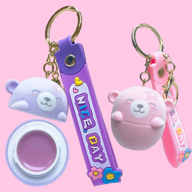 キーホルダー アニマルリップクリームシリーズ C1127-2