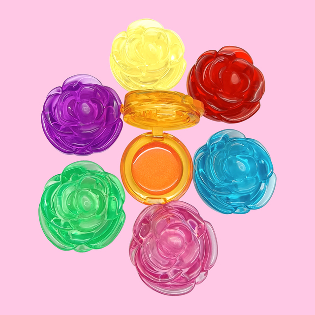 花の形状フルーツリップクリームC5392