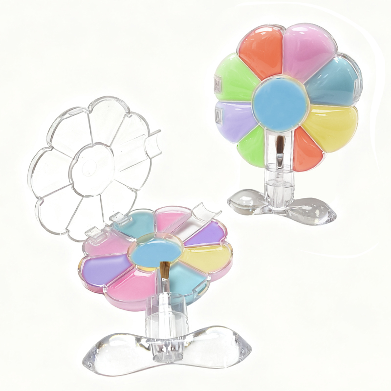 カラフルなお花の形のこども用リップグロス モデル：C1232