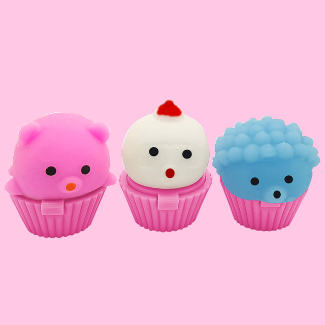 かわいい動物形状ポリフルーツリップクリームC1094