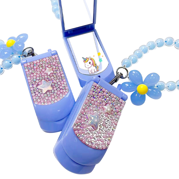 携帯電話スタイルの両面メイクアップミラーモデル：C1223 